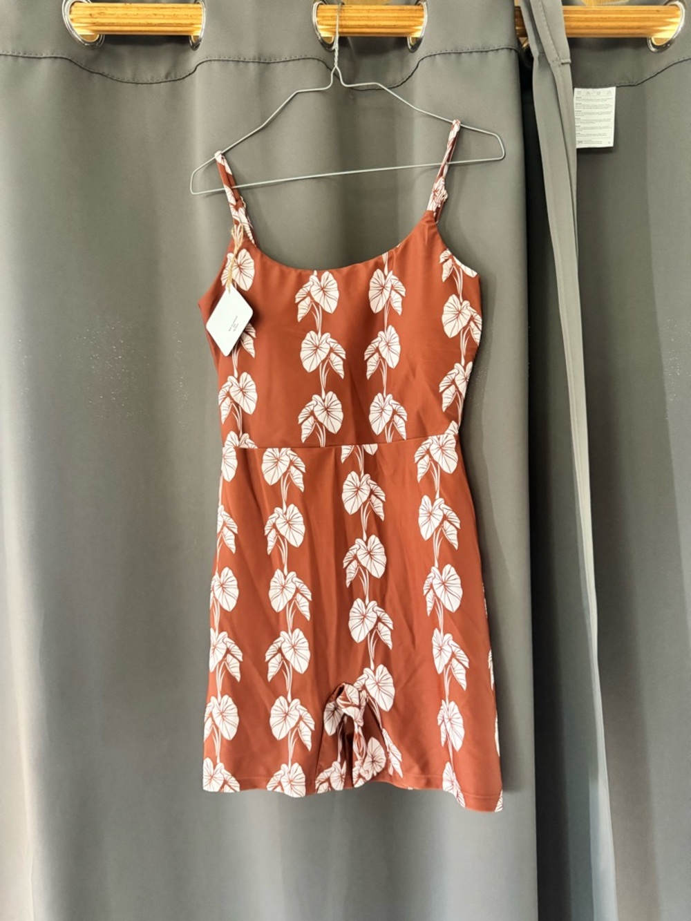 Lehua Lole Kalo Print Romper